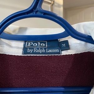 Genuine Ralph Lauren Mens rugby style shirt. Size Medium.